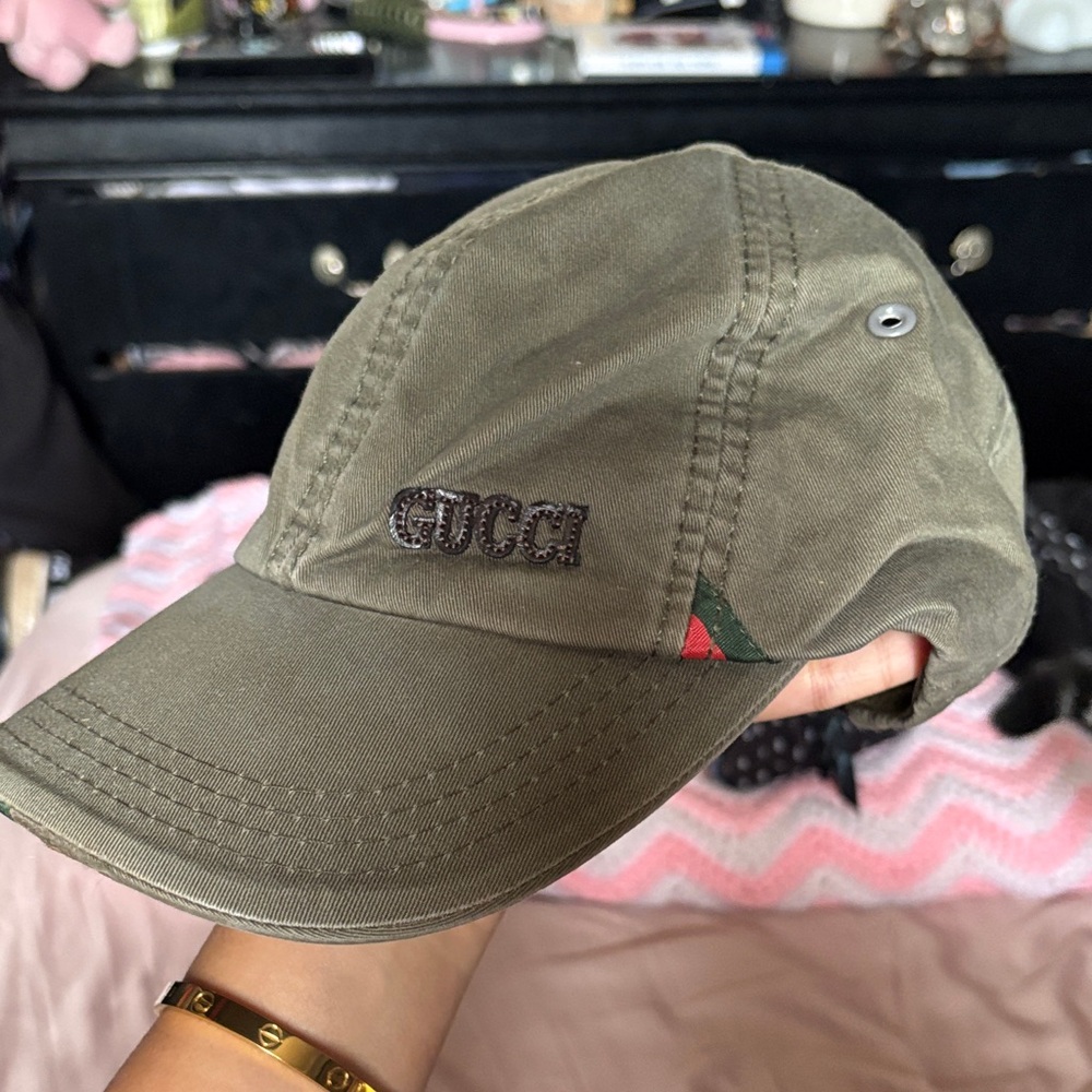 Khaki Green Baseball Cap